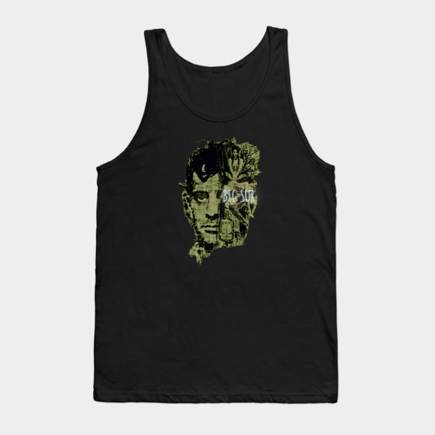 Jack Kerouac - Big Sur Tank Top by Distancer